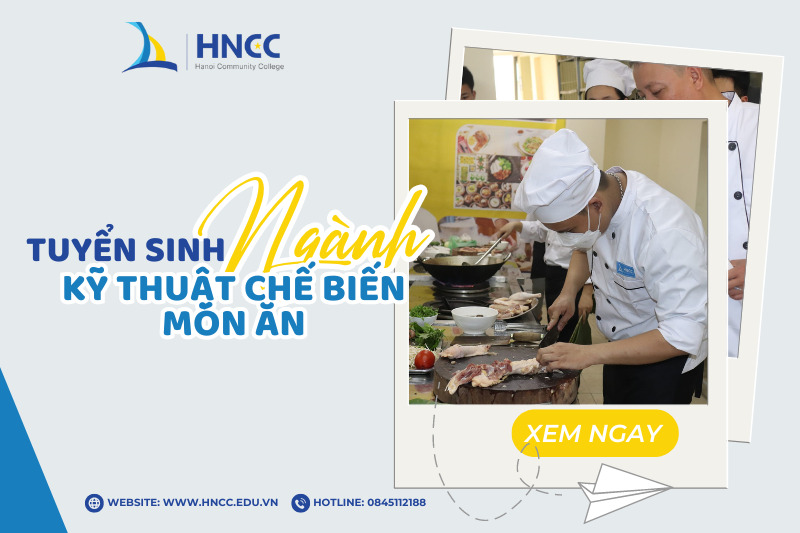 Ngành kỹ thuật chế biến món ăn thi khối nào